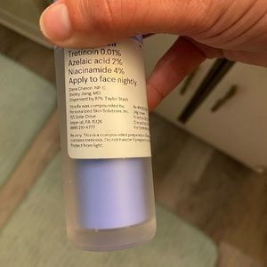 Curology cleanser and everyday cream